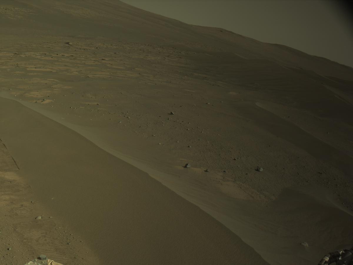 This image was taken by NAVCAM_LEFT onboard NASA's Mars rover Perseverance on Sol 1707