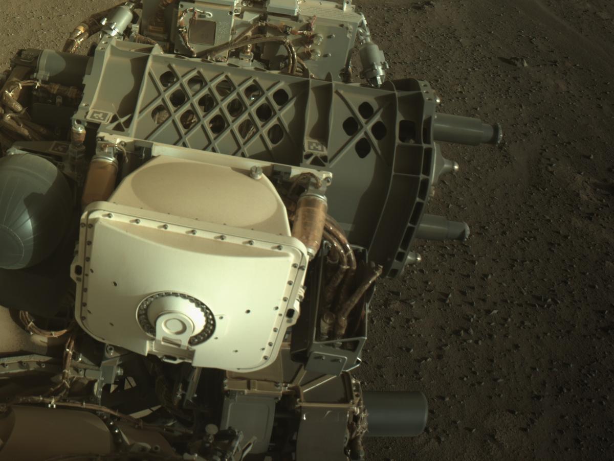 This image was taken by NAVCAM_RIGHT onboard NASA's Mars rover Perseverance on Sol 1709