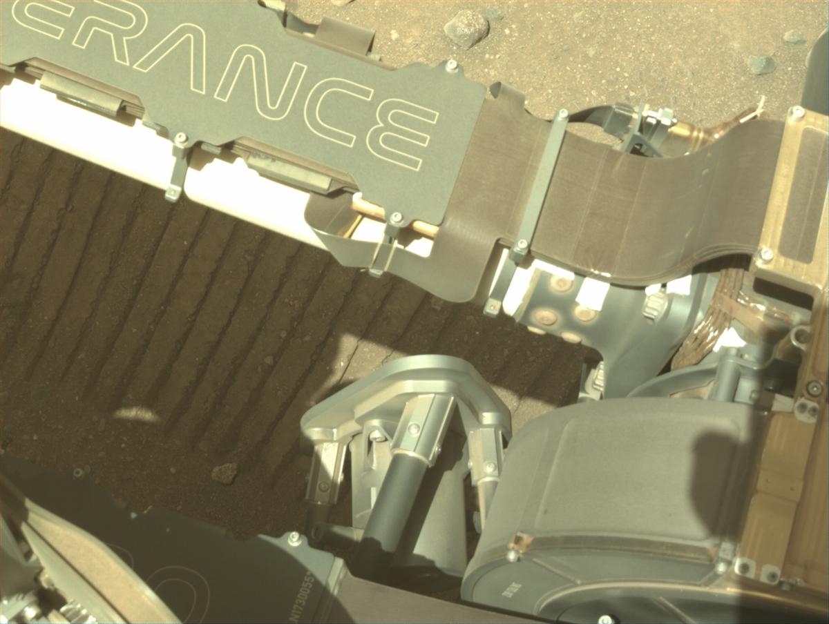 This image was taken by NAVCAM_LEFT onboard NASA's Mars rover Perseverance on Sol 1710