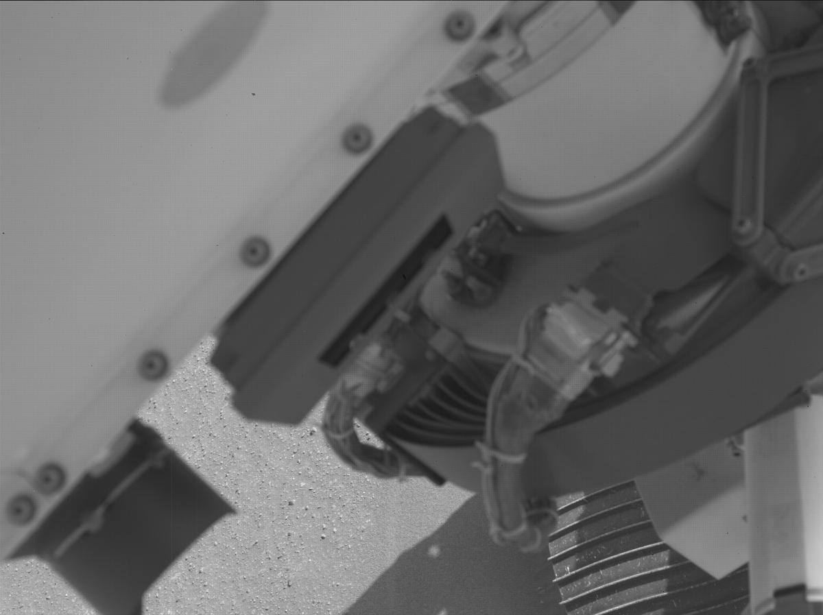 This image was taken by SHERLOC_WATSON onboard NASA's Mars rover Perseverance on Sol 1711