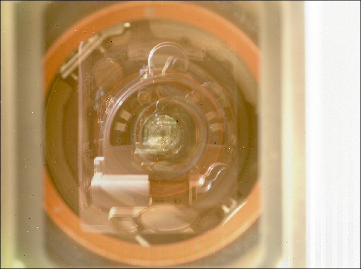 This image was taken by SHERLOC_WATSON onboard NASA's Mars rover Perseverance on Sol 1711