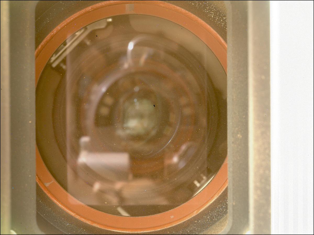 This image was taken by SHERLOC_WATSON onboard NASA's Mars rover Perseverance on Sol 1711