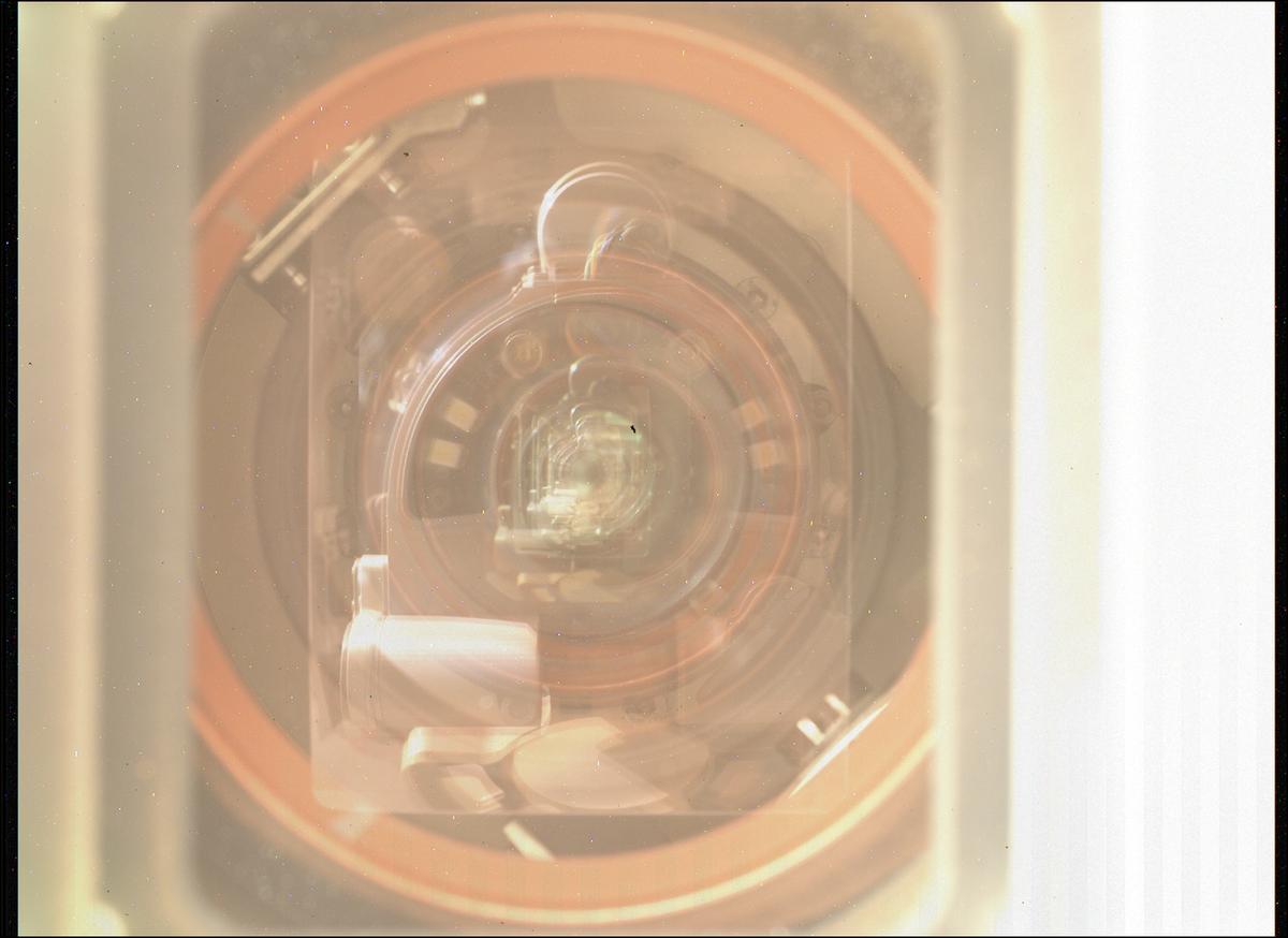 This image was taken by SHERLOC_WATSON onboard NASA's Mars rover Perseverance on Sol 1711