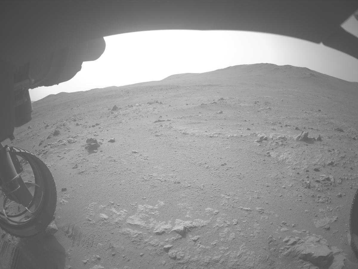 This image was taken by FRONT_HAZCAM_LEFT_A onboard NASA's Mars rover Perseverance on Sol 1756
