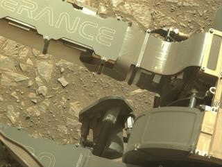 View image taken on Mars, Mars Perseverance Sol 1765: Left Navigation Camera (Navcam)