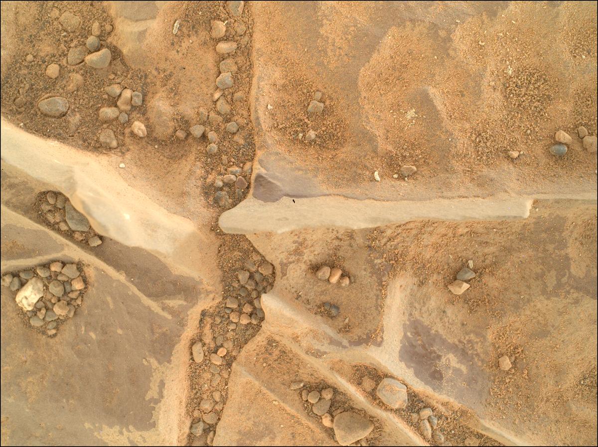 This image was taken by SHERLOC_WATSON onboard NASA's Mars rover Perseverance on Sol 1770