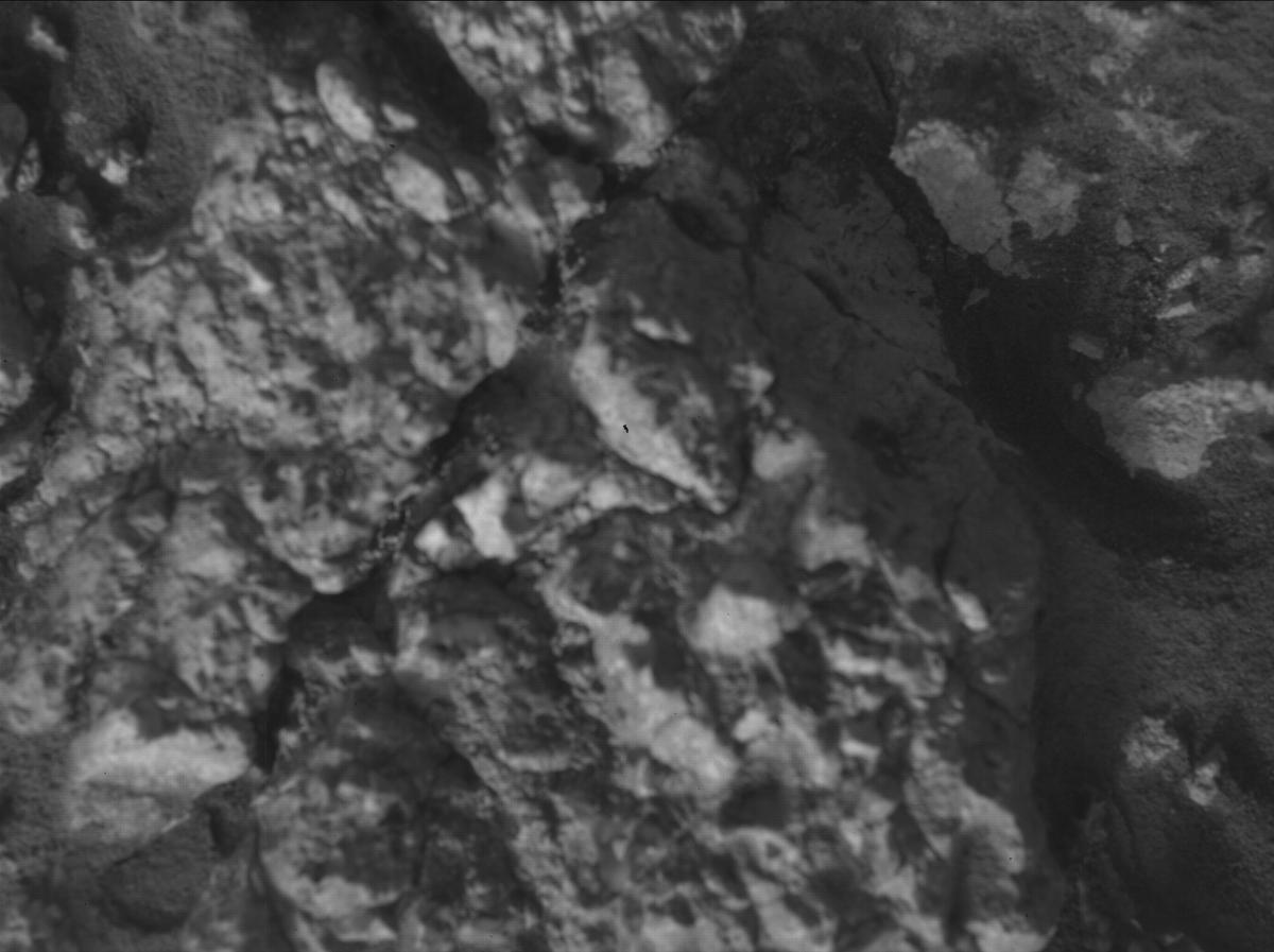 This image was taken by SHERLOC_WATSON onboard NASA's Mars rover Perseverance on Sol 1777