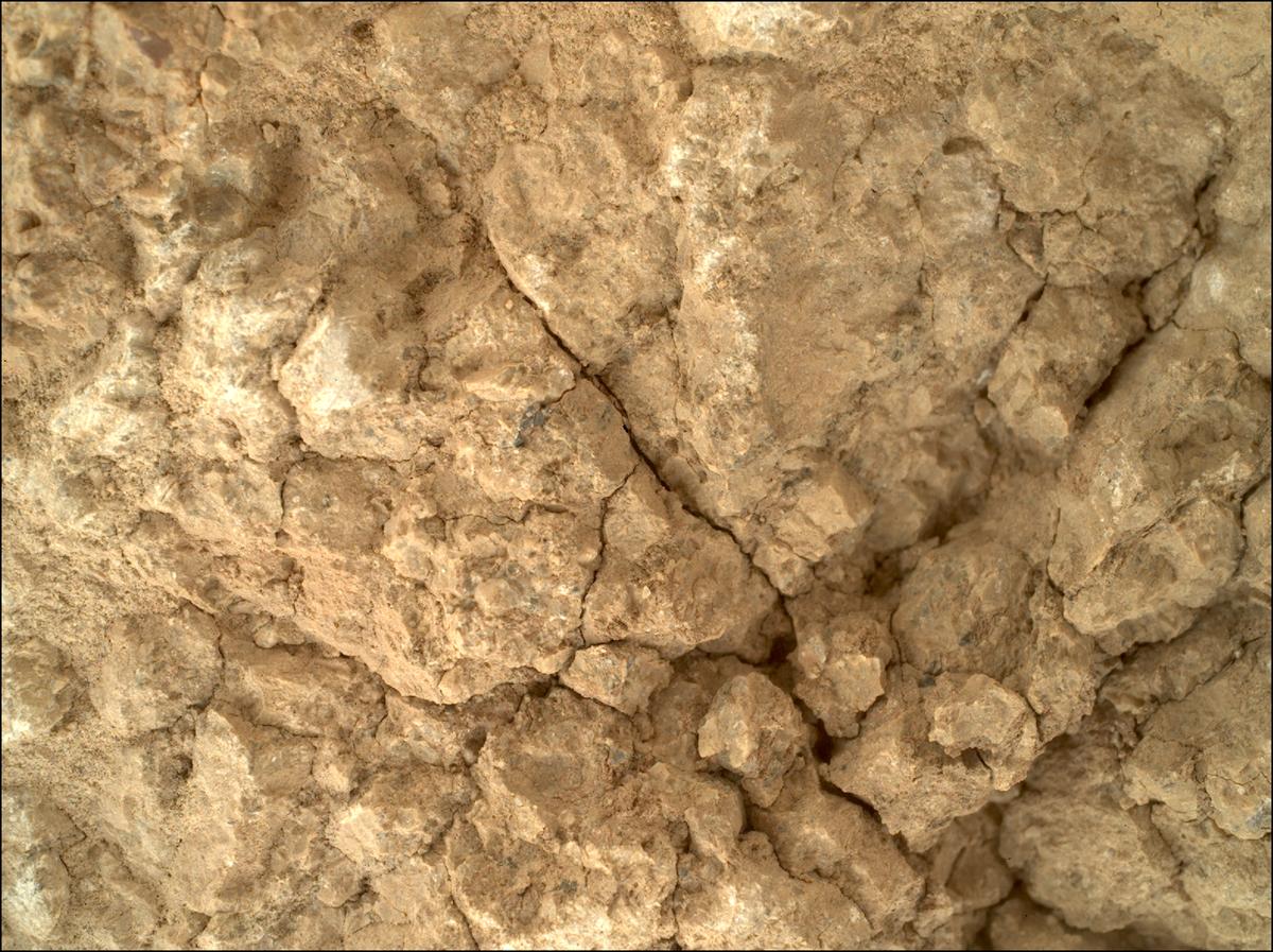 This image was taken by SHERLOC_WATSON onboard NASA's Mars rover Perseverance on Sol 1787