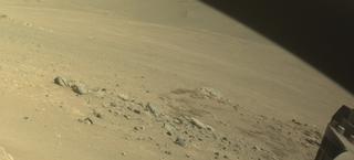 View image taken on Mars, Mars Perseverance Sol 1794: Front Right Hazard Avoidance Camera (Hazcam)