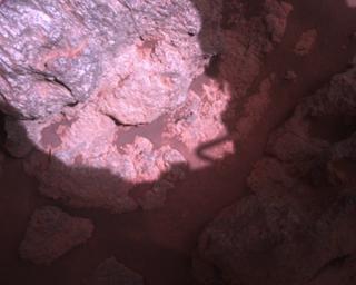 View image taken on Mars, Mars Perseverance Sol 1796: Rover Down-Look Camera
