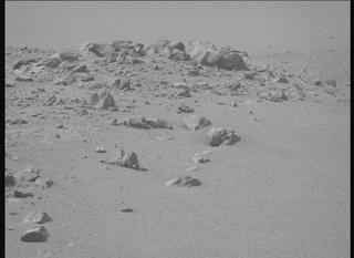 View image taken on Mars, Mars Perseverance Sol 1804: Right Mastcam-Z Camera