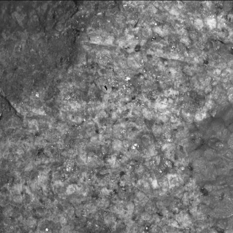 This image was taken by SHERLOC_WATSON onboard NASA's Mars rover Perseverance on Sol 1810