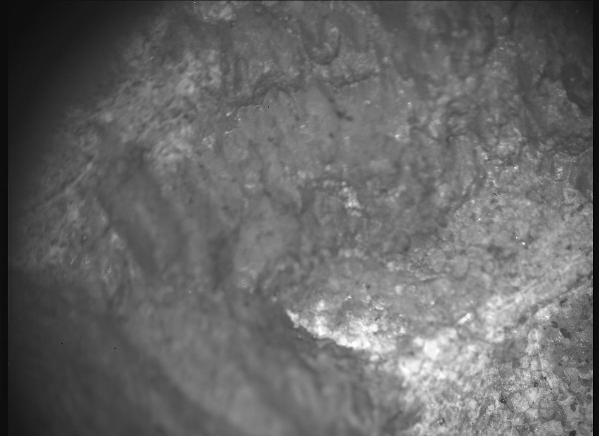 This image was taken by SHERLOC_ACI onboard NASA's Mars rover Perseverance on Sol 1811