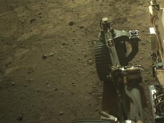 View image taken on Mars, Mars Perseverance Sol 1812: Left Navigation Camera (Navcam)