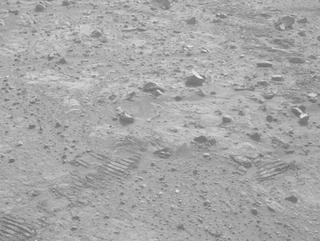 View image taken on Mars, Mars Perseverance Sol 1813: Left Navigation Camera (Navcam)