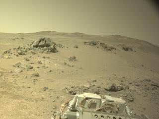 View image taken on Mars, Mars Perseverance Sol 1813: Left Navigation Camera (Navcam)