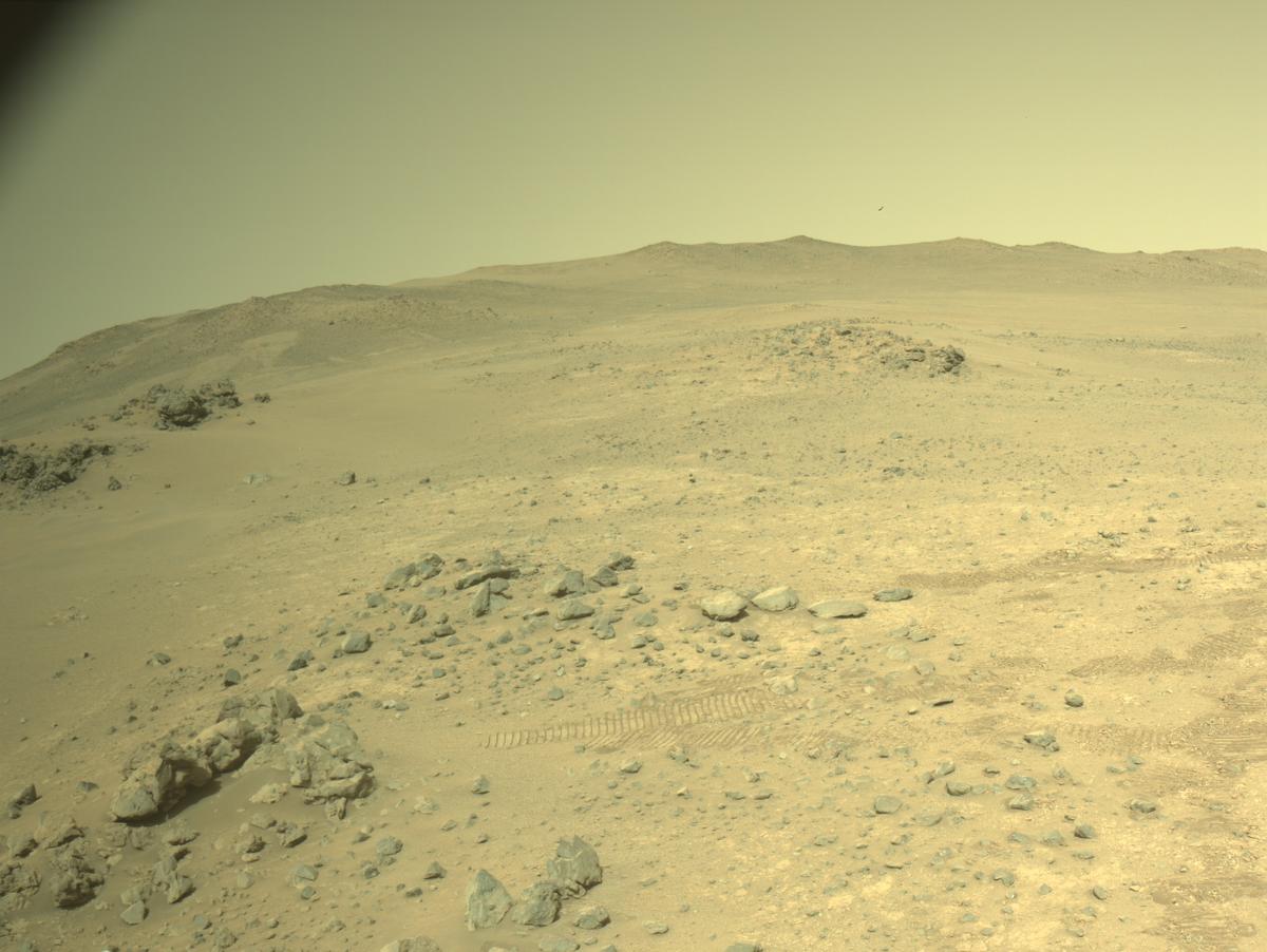 This image was taken by NAVCAM_LEFT onboard NASA's Mars rover Perseverance on Sol 1813