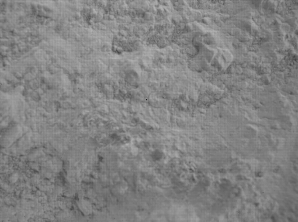 This image was taken by SHERLOC_WATSON onboard NASA's Mars rover Perseverance on Sol 1819