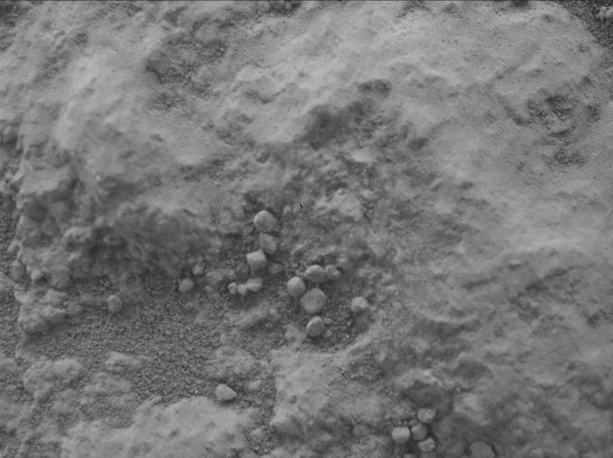 This image was taken by SHERLOC_WATSON onboard NASA's Mars rover Perseverance on Sol 1824