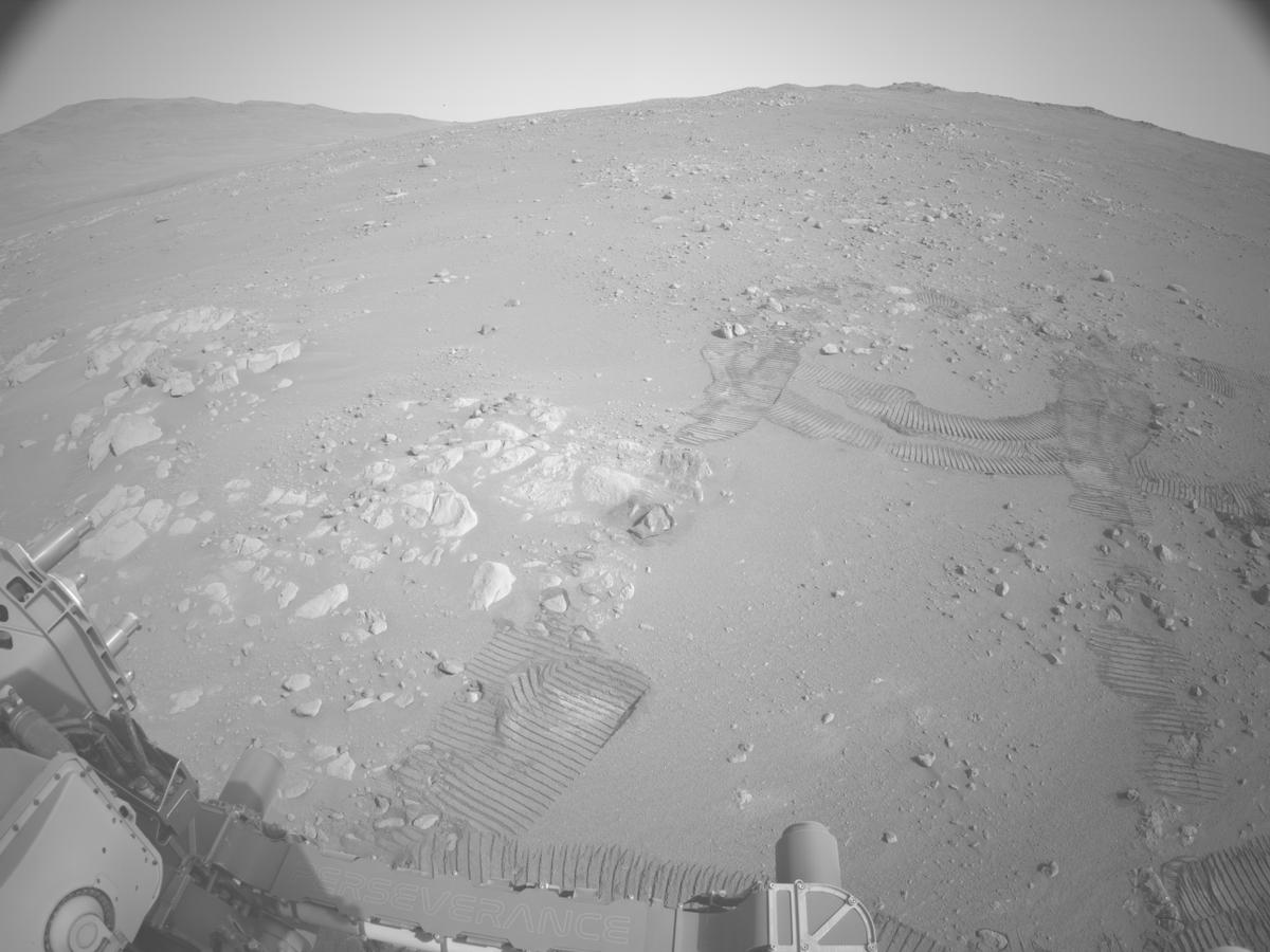 This image was taken by NAVCAM_LEFT onboard NASA's Mars rover Perseverance on Sol 1825