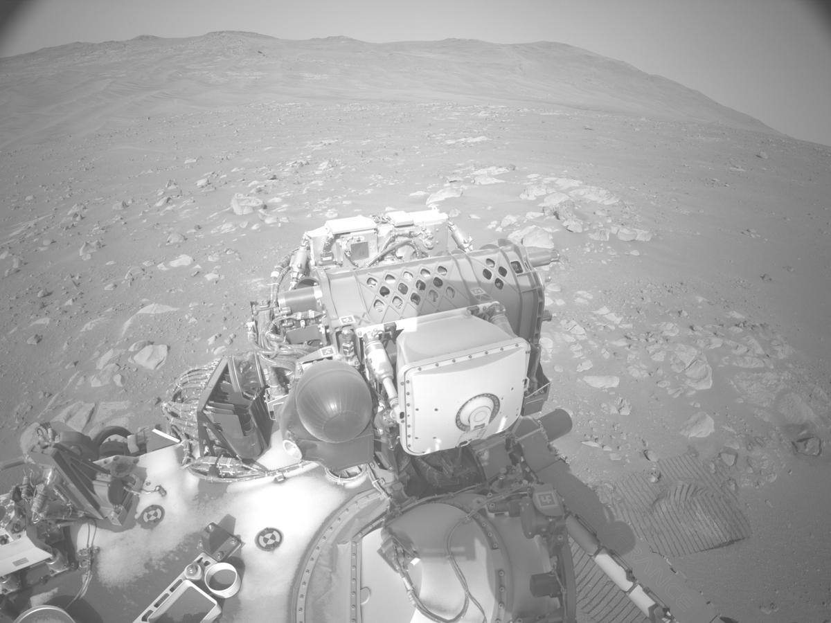 This image was taken by NAVCAM_LEFT onboard NASA's Mars rover Perseverance on Sol 1825