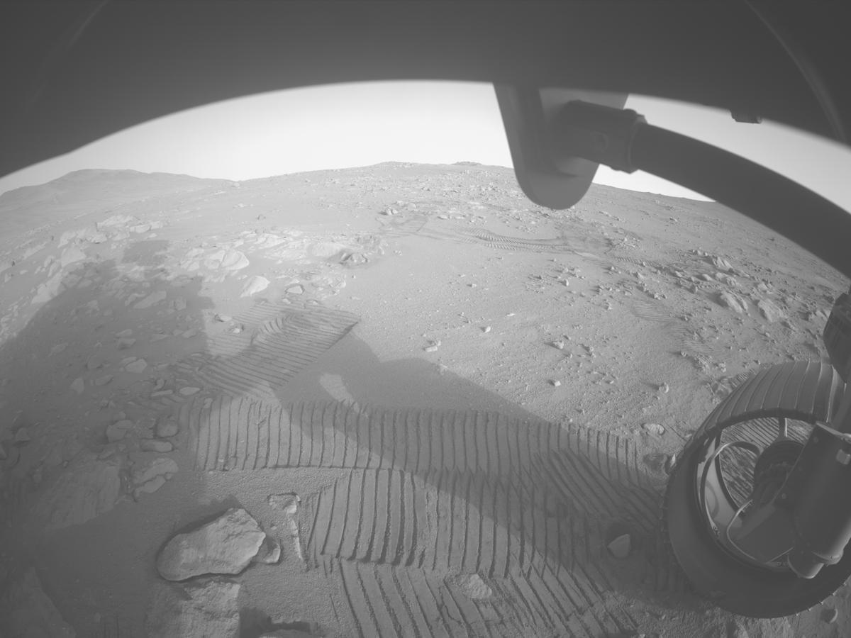 This image was taken by FRONT_HAZCAM_RIGHT_A onboard NASA's Mars rover Perseverance on Sol 1830