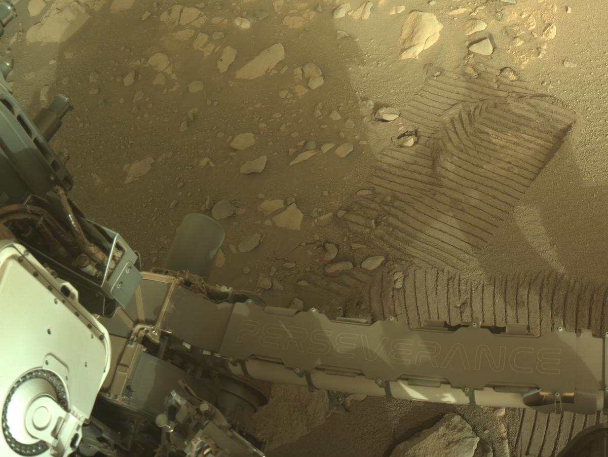 This image was taken by NAVCAM_LEFT onboard NASA's Mars rover Perseverance on Sol 1830
