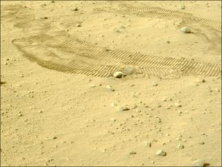 View image taken on Mars, Mars Perseverance Sol 1843: Left Navigation Camera (Navcam)
