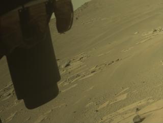 View image taken on Mars, Mars Perseverance Sol 1851: Front Left Hazard Avoidance Camera (Hazcam)