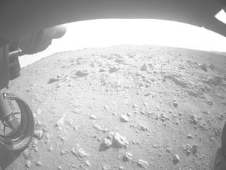 View image taken on Mars, Mars Perseverance Sol 1856: Front Left Hazard Avoidance Camera (Hazcam)
