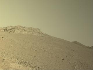 View image taken on Mars, Mars Perseverance Sol 1866: Front Left Hazard Avoidance Camera (Hazcam)