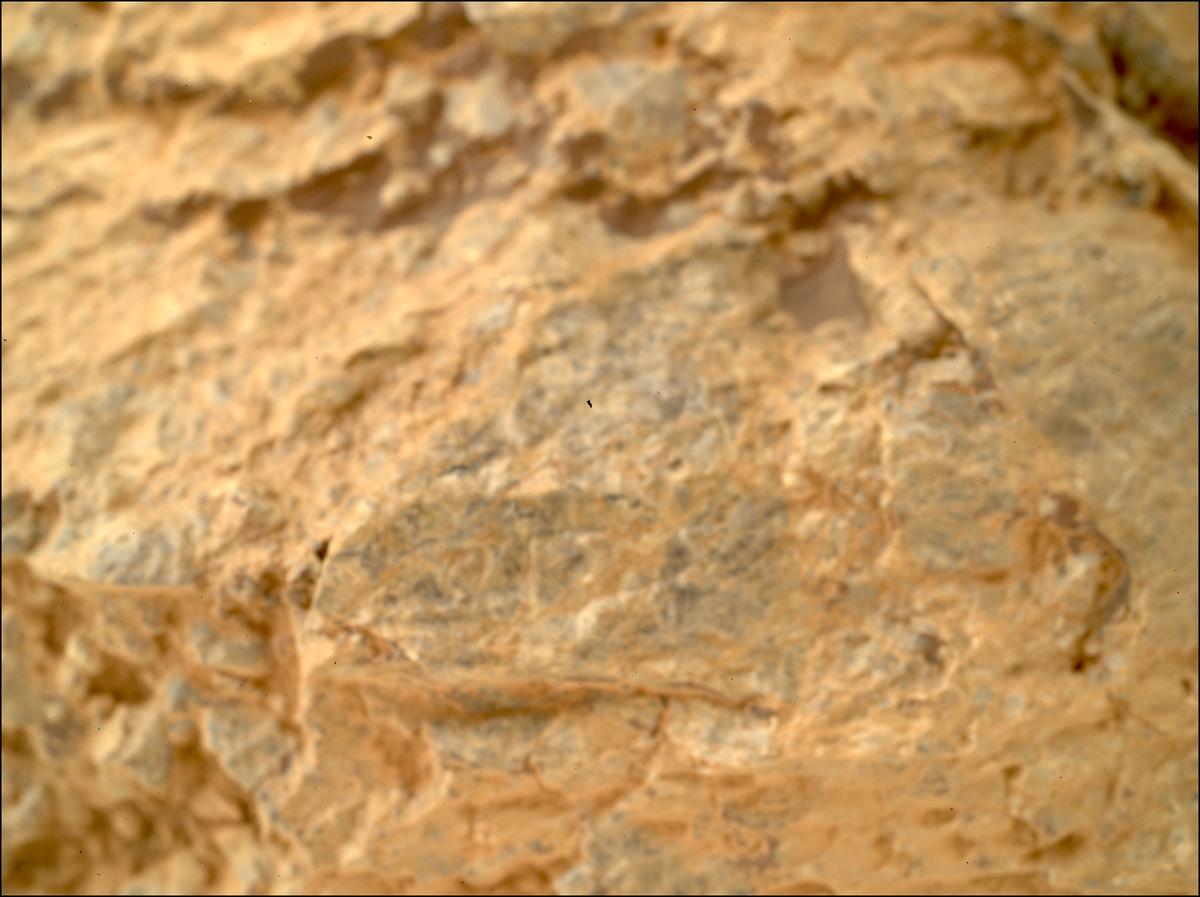 This image was taken by SHERLOC_WATSON onboard NASA's Mars rover Perseverance on Sol 1868