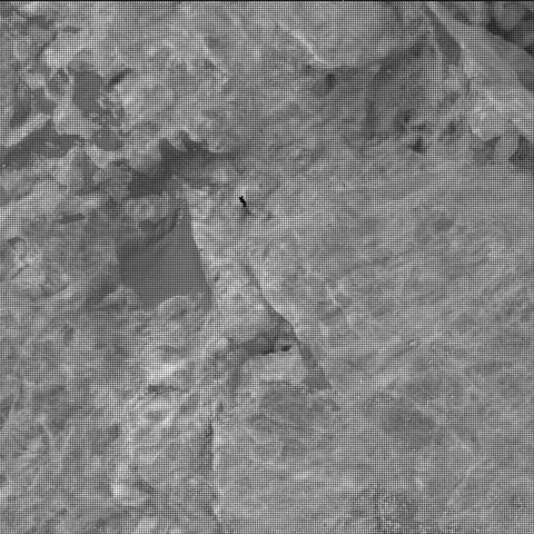 This image was taken by SHERLOC_WATSON onboard NASA's Mars rover Perseverance on Sol 1873