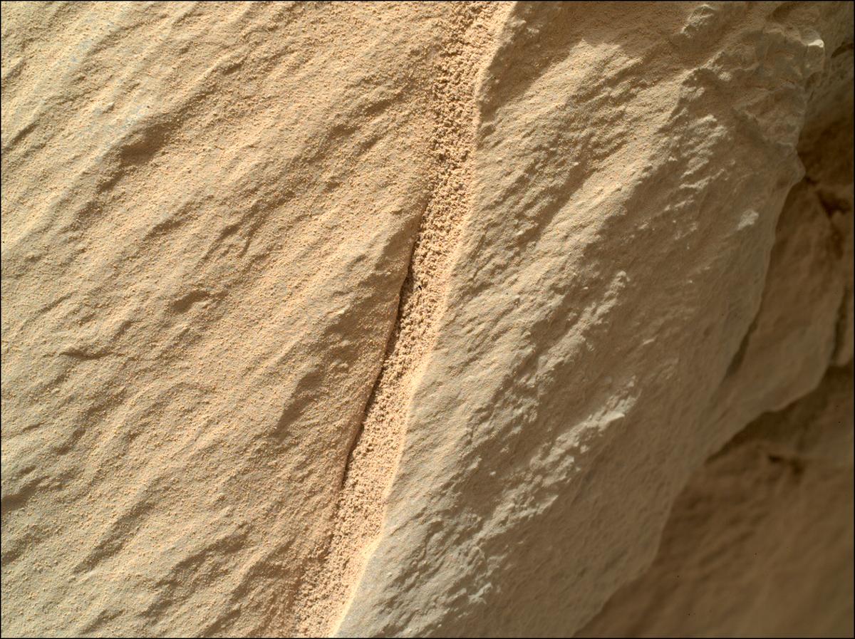 This image was taken by SHERLOC_WATSON onboard NASA's Mars rover Perseverance on Sol 1879