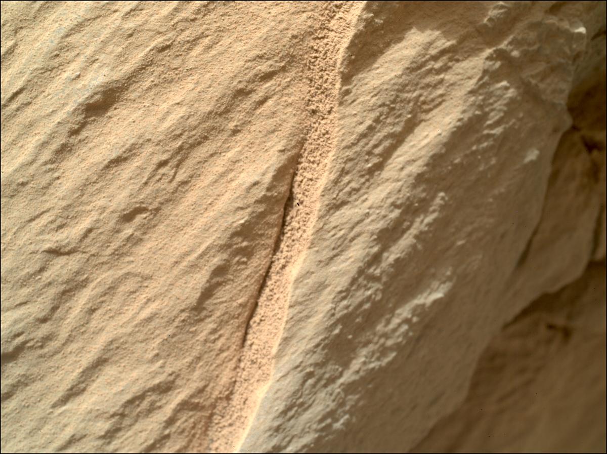 This image was taken by SHERLOC_WATSON onboard NASA's Mars rover Perseverance on Sol 1879