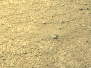 View image taken on Mars, Mars Perseverance Sol 1900: Front Left Hazard Avoidance Camera (Hazcam)