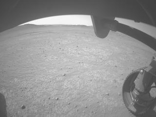 View image taken on Mars, Mars Perseverance Sol 1900: Front Right Hazard Avoidance Camera (Hazcam)