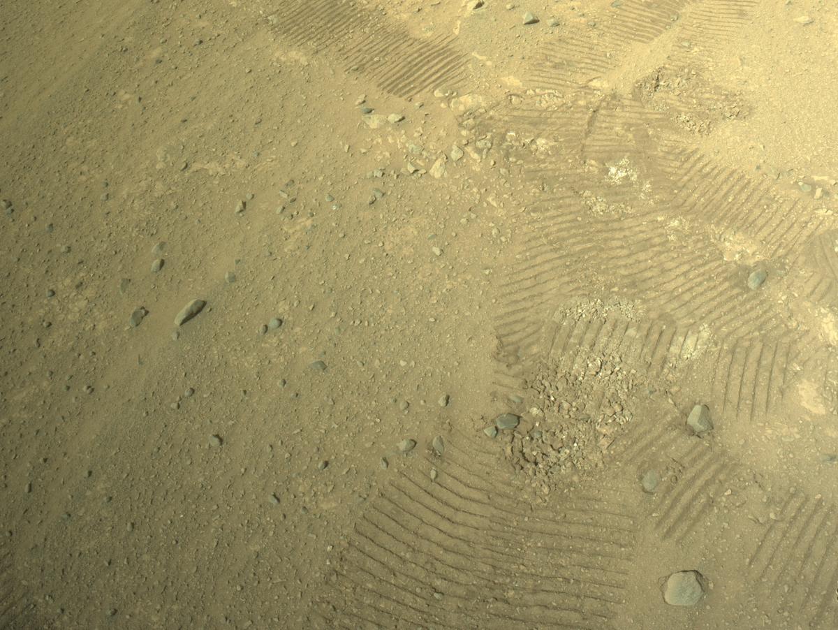 This image was taken by NAVCAM_LEFT onboard NASA's Mars rover Perseverance on Sol 1906