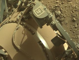 View image taken on Mars, Mars Perseverance Sol 1907: Left Navigation Camera (Navcam)