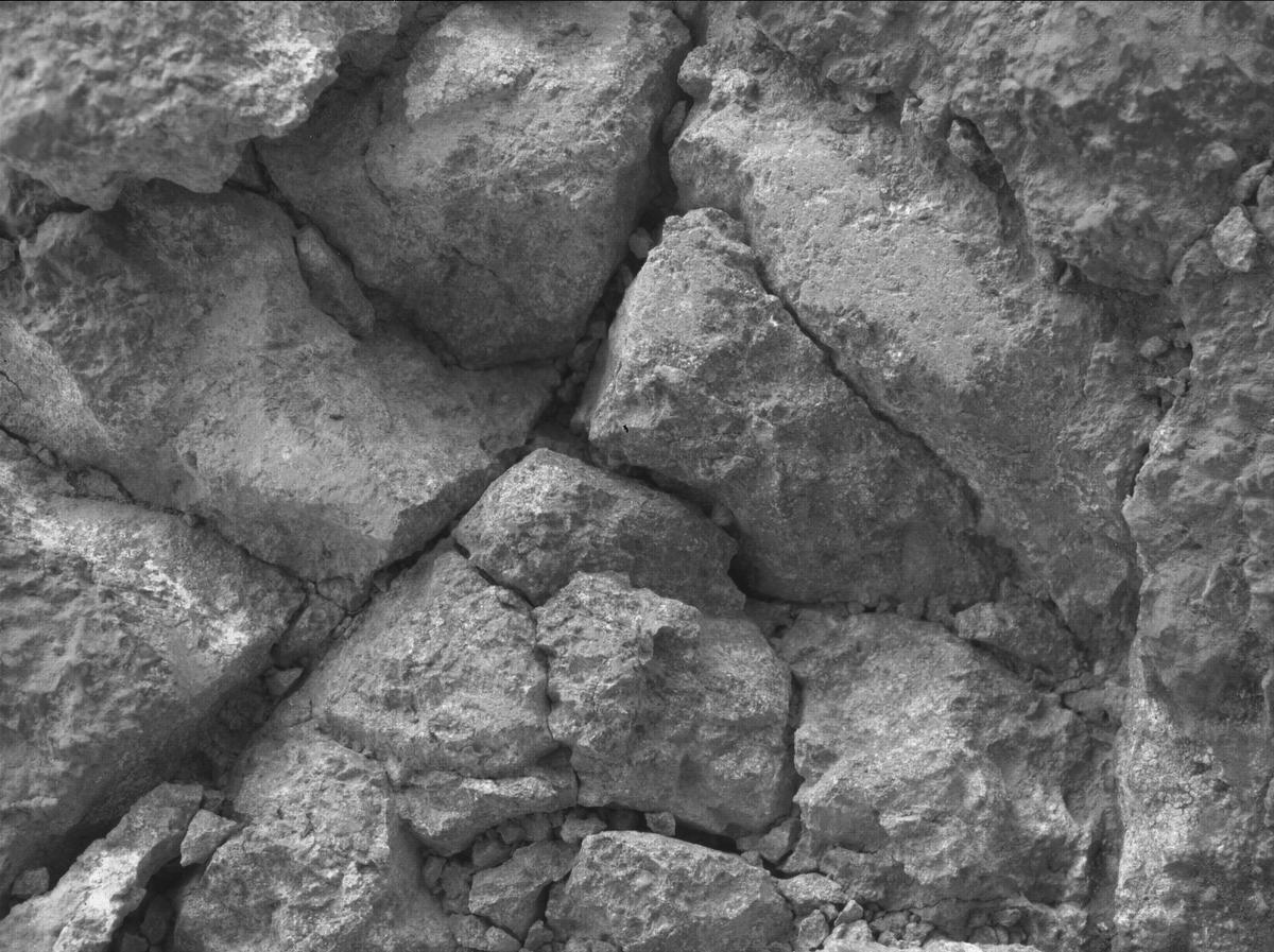 This image was taken by SHERLOC_WATSON onboard NASA's Mars rover Perseverance on Sol 1907