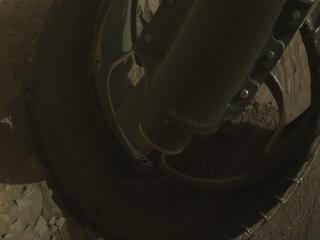 View image taken on Mars, Mars Perseverance Sol 1921: Front Right Hazard Avoidance Camera (Hazcam)