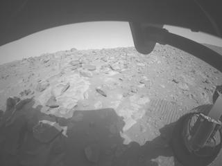 View image taken on Mars, Mars Perseverance Sol 1921: Front Right Hazard Avoidance Camera (Hazcam)