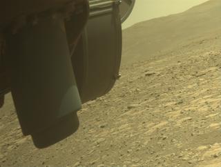 View image taken on Mars, Mars Perseverance Sol 1939: Front Left Hazard Avoidance Camera (Hazcam)