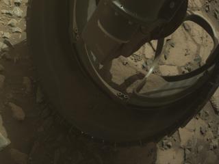 View image taken on Mars, Mars Perseverance Sol 1939: Front Right Hazard Avoidance Camera (Hazcam)