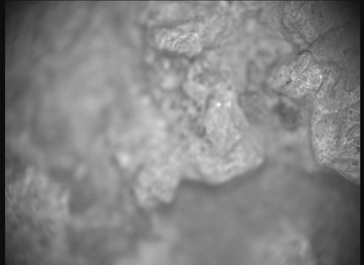 This image was taken by SHERLOC_ACI onboard NASA's Mars rover Perseverance on Sol 1991