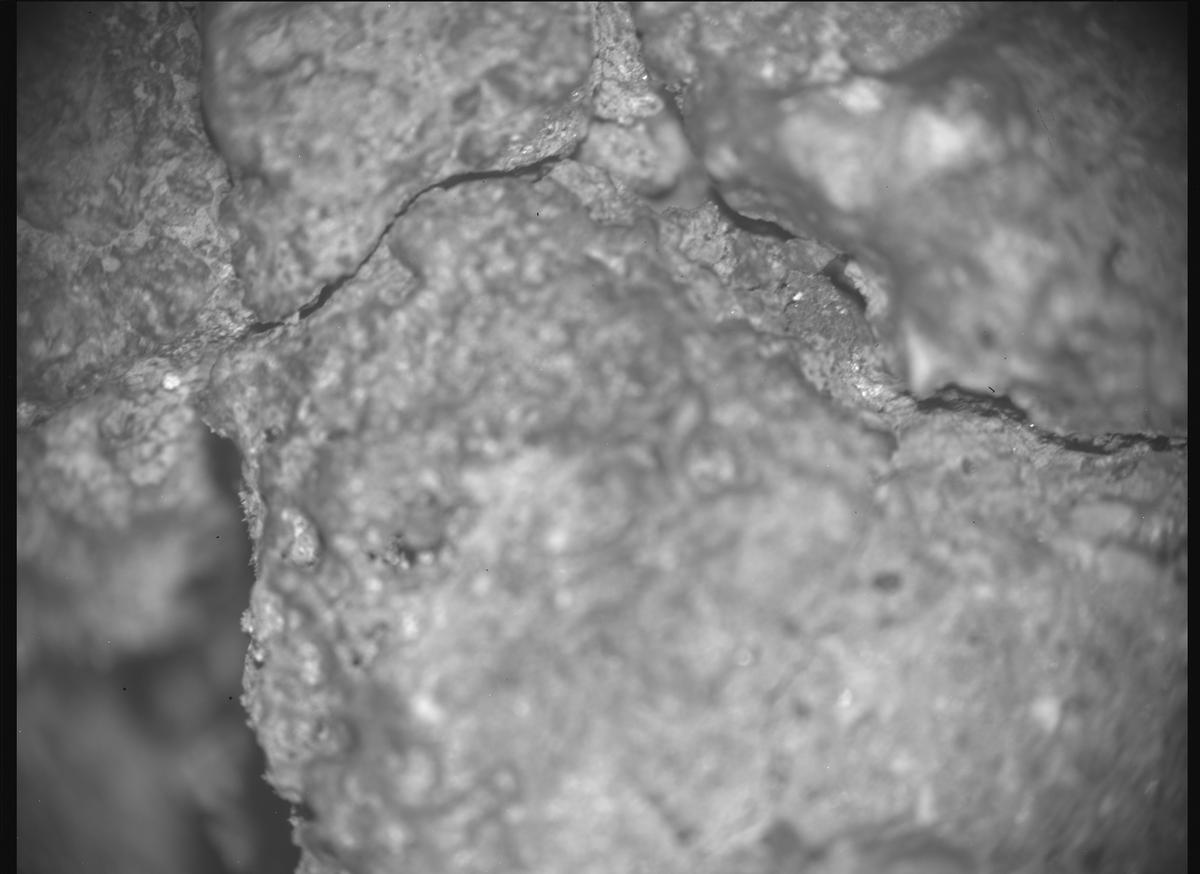 This image was taken by SHERLOC_ACI onboard NASA's Mars rover Perseverance on Sol 1994