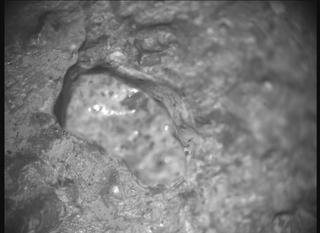 View image taken on Mars, Mars Perseverance Sol 2004: SHERLOC ACI Camera 