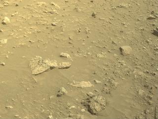 View image taken on Mars, Mars Perseverance Sol 2006: Front Left Hazard Avoidance Camera (Hazcam)