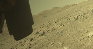 View image taken on Mars, Mars Perseverance Sol 2011: Front Left Hazard Avoidance Camera (Hazcam)