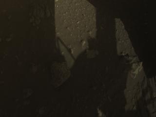 View image taken on Mars, Mars Perseverance Sol 2011: Front Left Hazard Avoidance Camera (Hazcam)